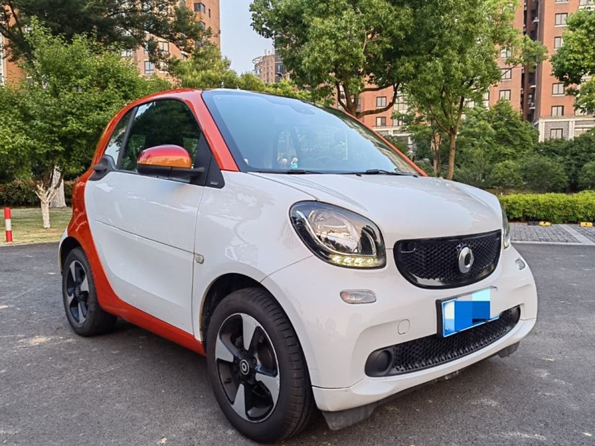 2018年4月smart fortwo  2015款 1.0L 52千瓦硬頂激情版