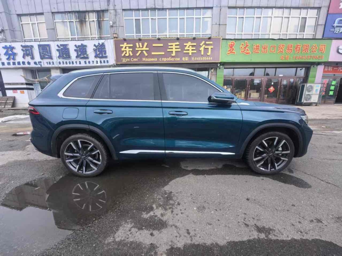 2021年8月吉利 星越L  2021款 2.0TD 高功自動(dòng)四驅(qū)尊貴型