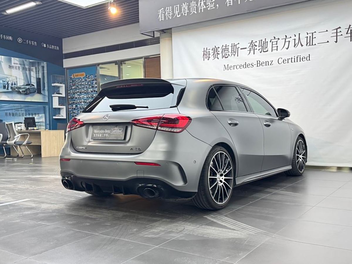 奔馳 奔馳A級AMG  2020款 改款 AMG A 35 4MATIC圖片