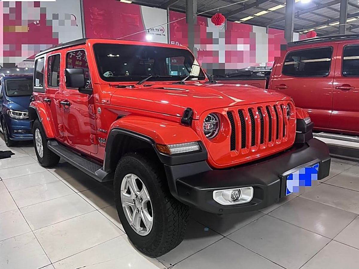 Jeep 牧馬人  2019款 2.0T Sahara 四門版 國VI圖片