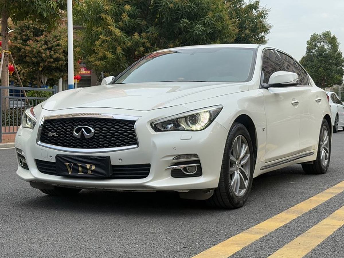 2018年3月英菲尼迪 Q50L  2016款 2.0T 悅享版