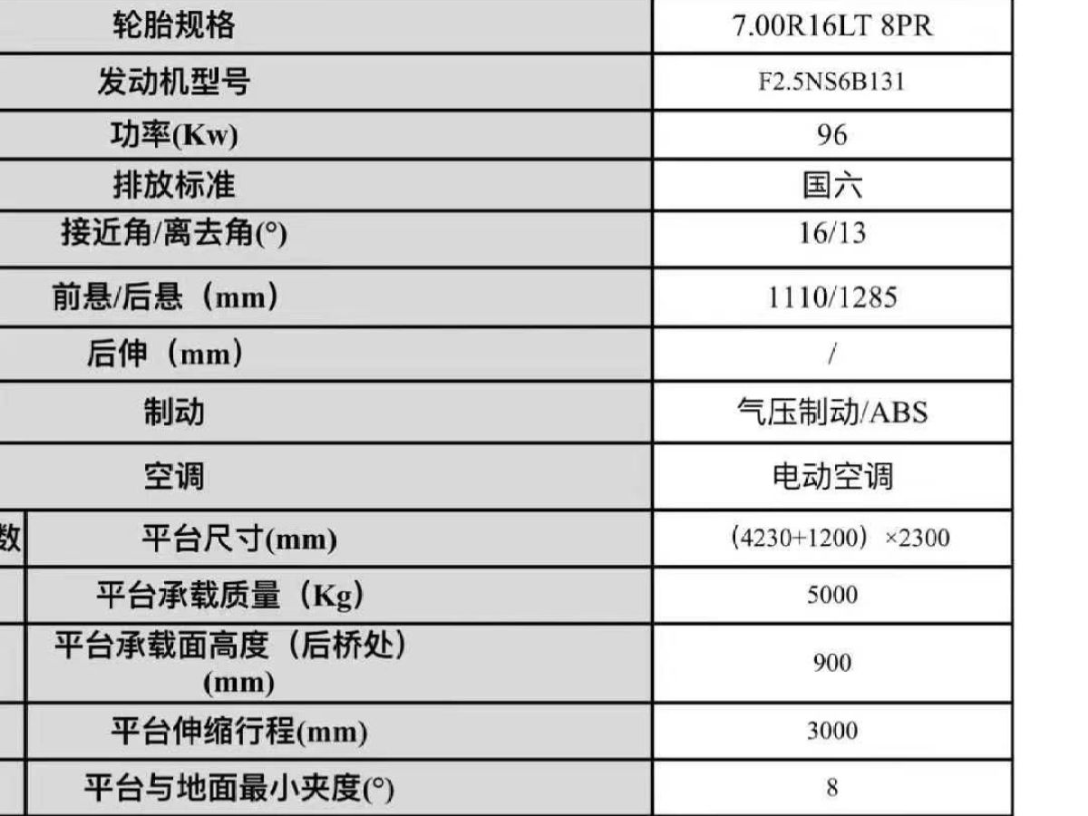 福田乘用車 風(fēng)景G5  2023款 2.0L汽油商運(yùn)版廂貨2座DAN20L圖片