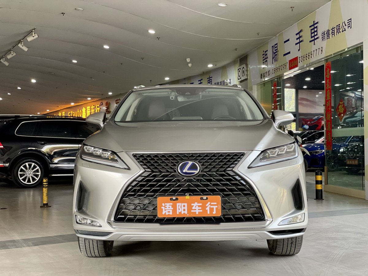 2021年12月雷克薩斯 RX  2020款 改款 450h 四驅(qū)典雅版