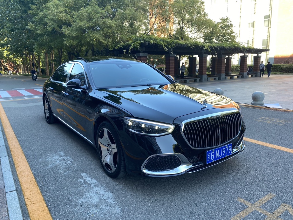 2021年8月奔馳 邁巴赫S級  2021款 S 480 4MATIC