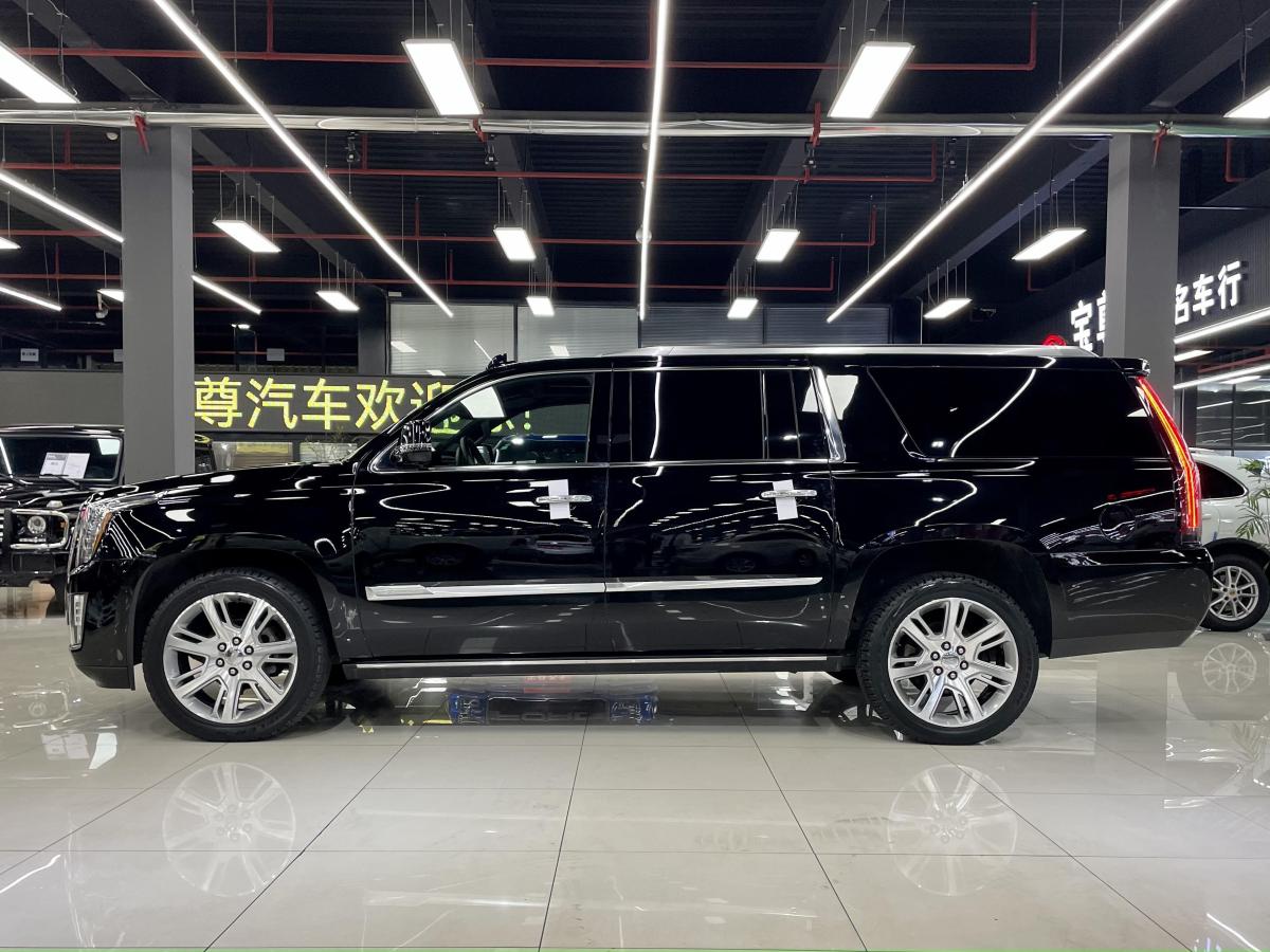 凱迪拉克 凱雷德escalade 2017款 6.2l esv鉑金版加長型圖片