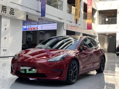 2021年2月 特斯拉 Model 3 Performance高性能全輪驅(qū)動(dòng)版圖片