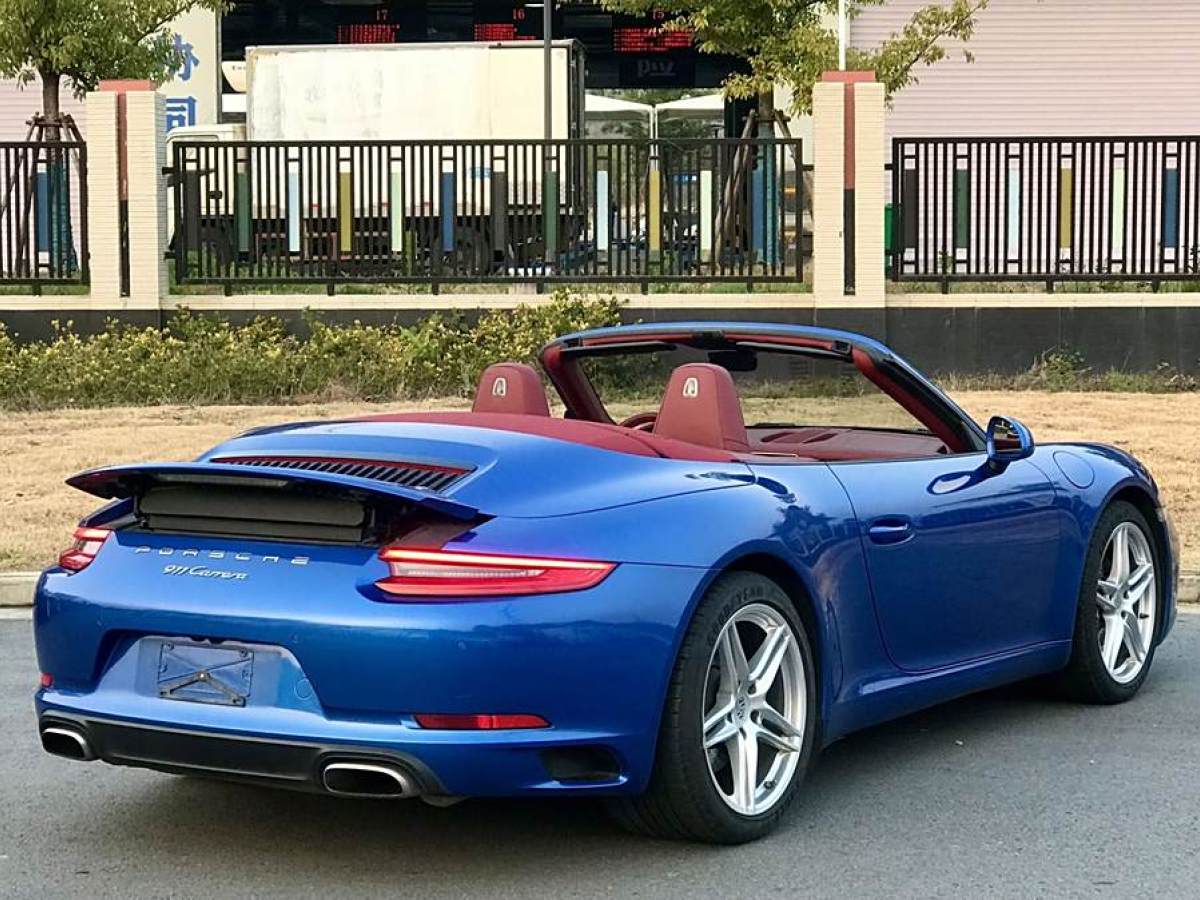 保時(shí)捷 911  2016款 Carrera Cabriolet 3.0T圖片