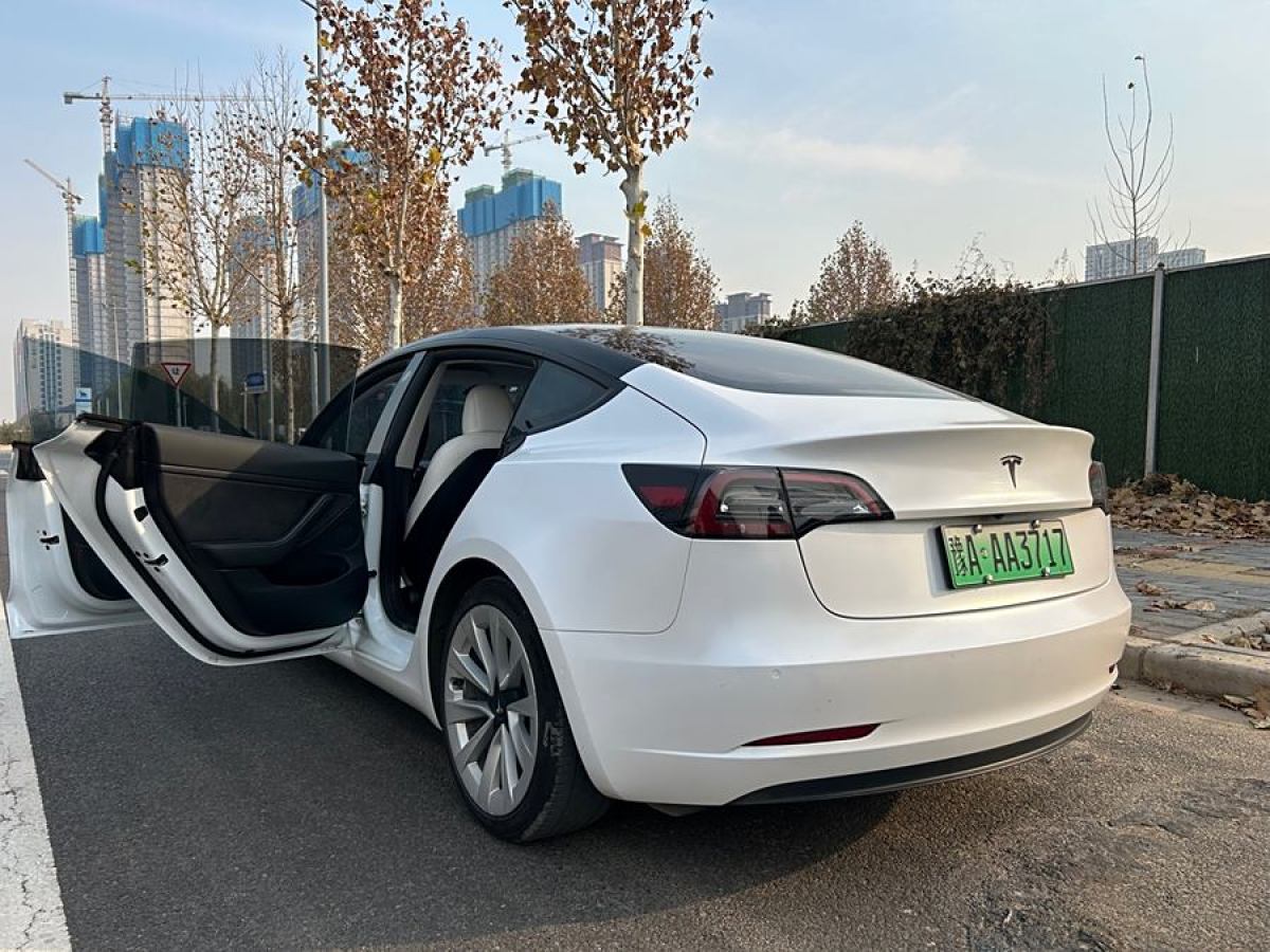 特斯拉 Model 3  2021款 改款 標(biāo)準(zhǔn)續(xù)航后驅(qū)升級版圖片