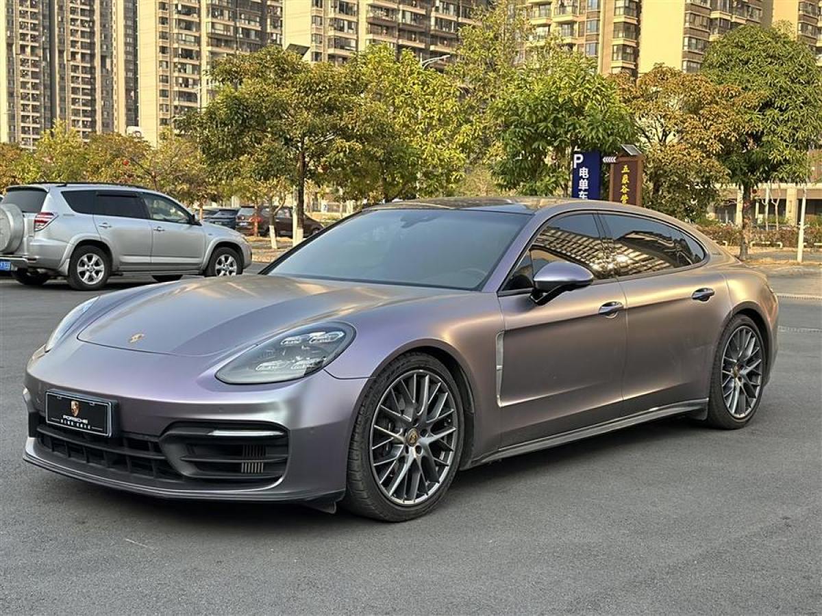 保時(shí)捷 Panamera  2021款 Panamera 4 行政加長版 2.9T圖片