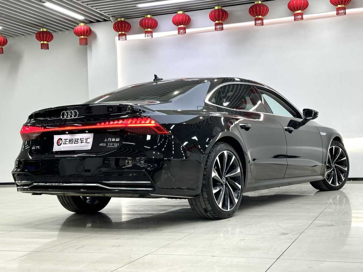 奧迪 奧迪A7L  2022款 45 TFSI quattro S-line 圣騎士圖片