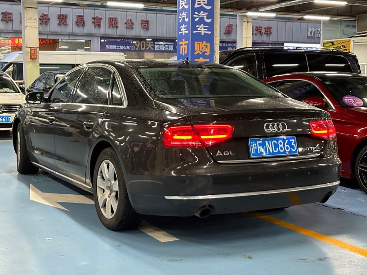 2013年10月奧迪 奧迪A8  2013款 A8L 45 TFSI quattro舒適型