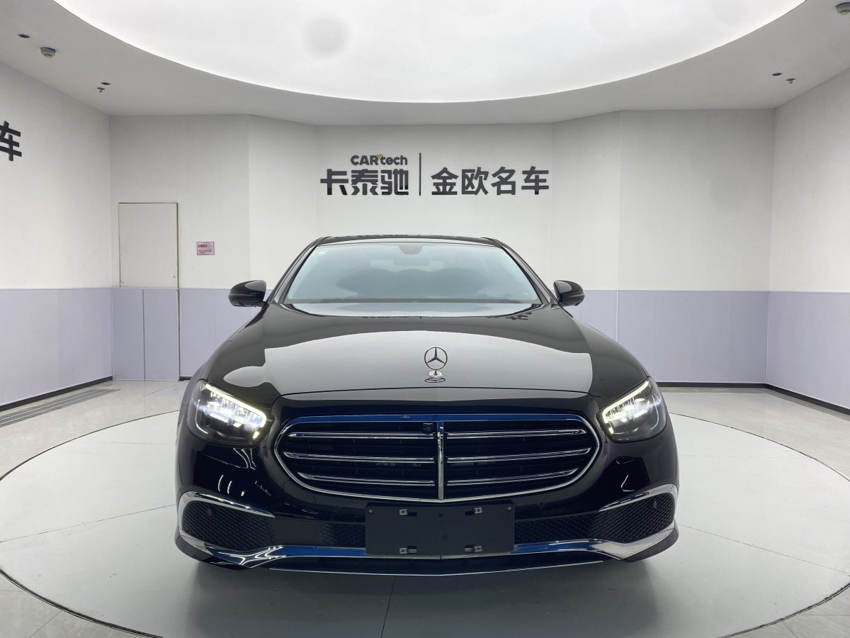 奔馳 奔馳E級  2021款 改款 E 300 L 時尚型圖片