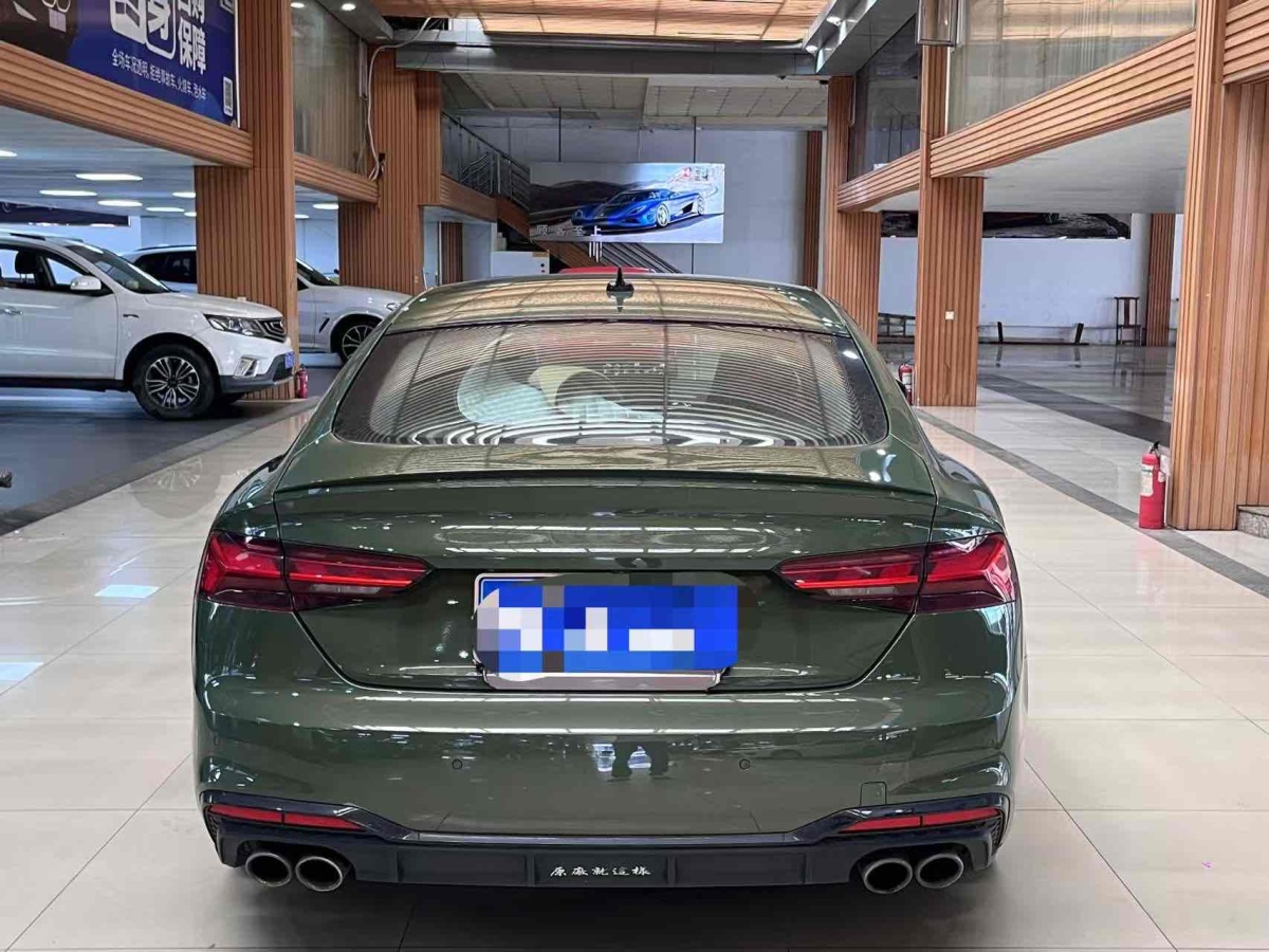 2022年1月奧迪 奧迪S5  2022款 S5 3.0T Sportback