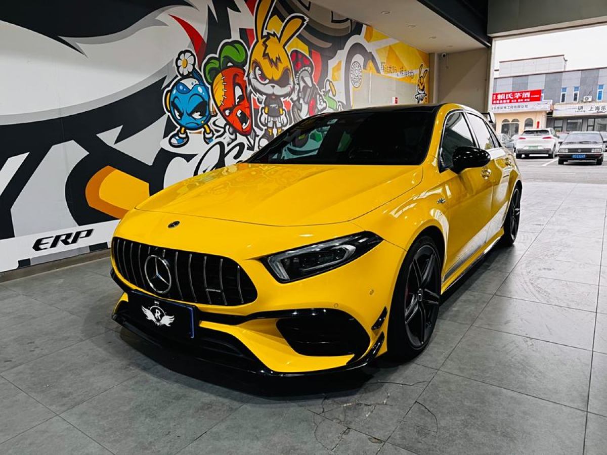 奔馳 奔馳A級AMG  2020款 AMG A 45 S 4MATIC+ 先型特別版圖片