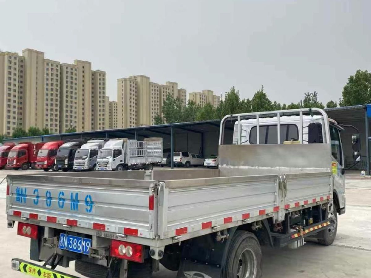 福田 將軍EV皮卡  2024款 民族華章版純電動(dòng)工程車圖片