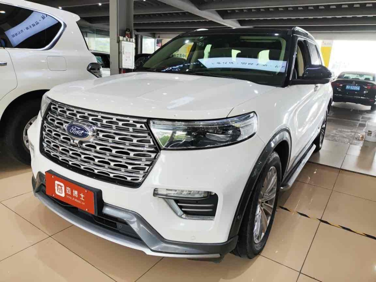 2021年3月福特 探險(xiǎn)者  2023款 EcoBoost 285 四驅(qū)鈦金版 6座