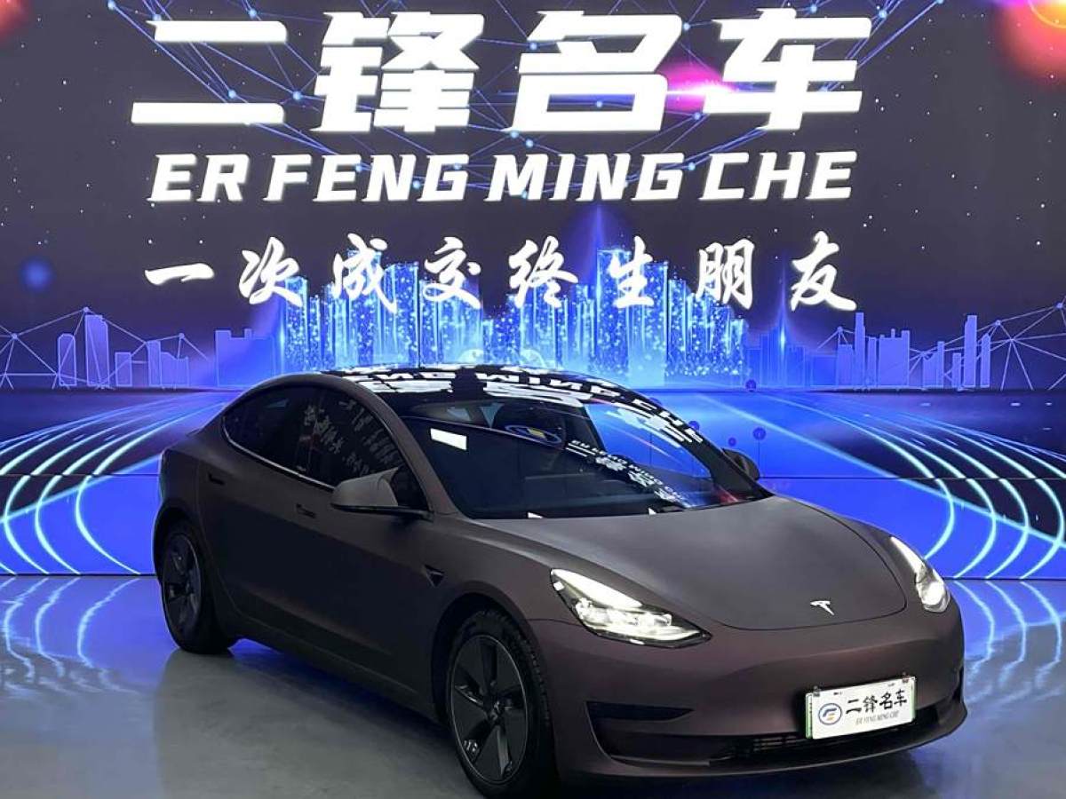 特斯拉 Model 3  2021款 標準續(xù)航后驅升級版 3D6圖片