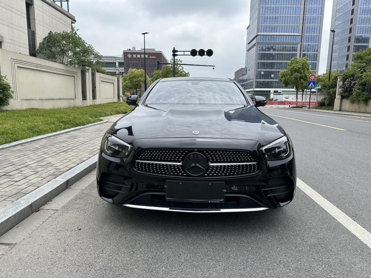奔馳 奔馳E級  2021款 E 300 L 時尚型圖片