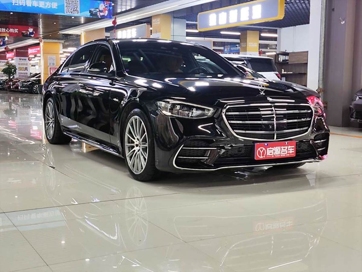 2021年4月奔馳 奔馳S級(jí)  2021款 改款 S 450 L 4MATIC