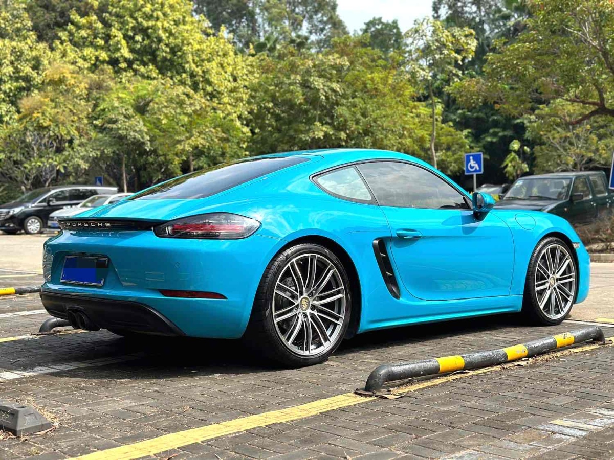 2017年10月保時捷 718  2016款 Cayman 2.0T