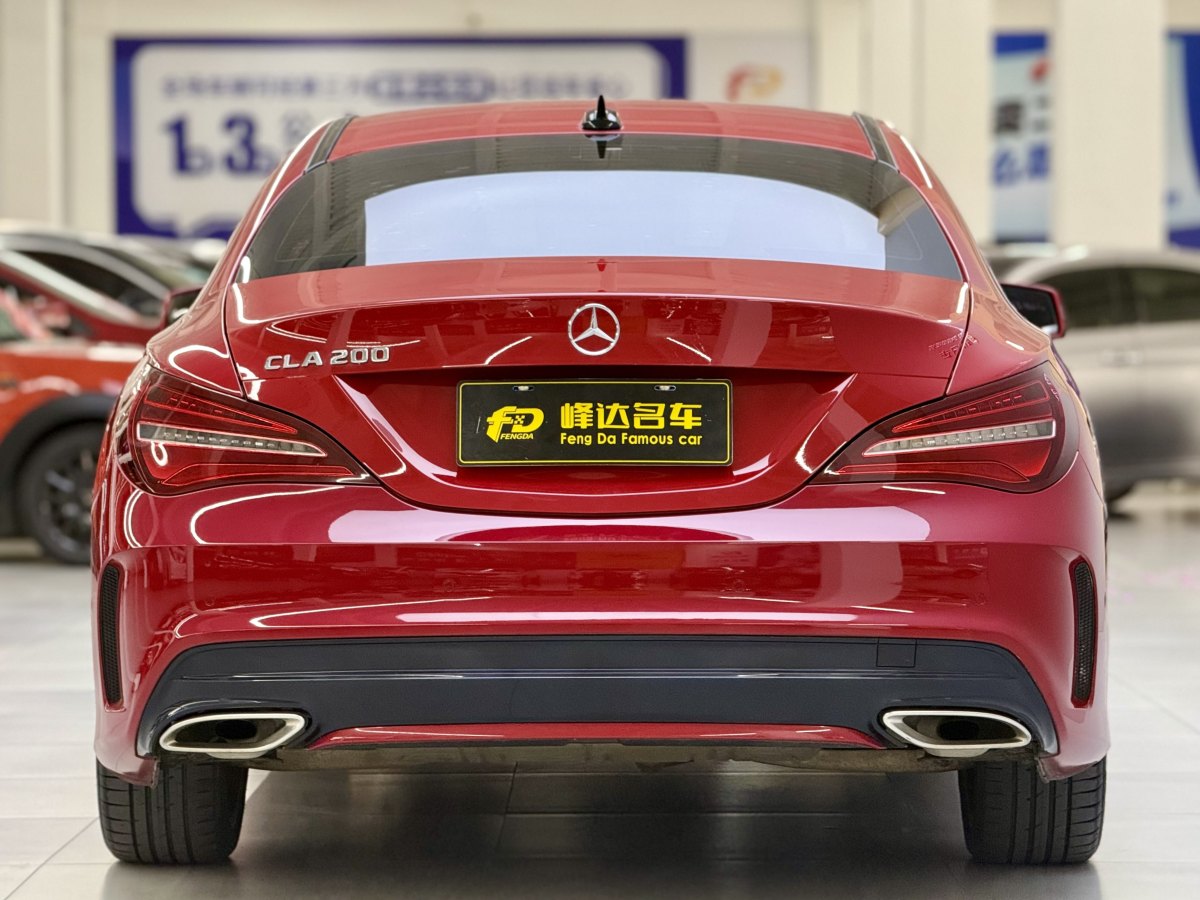 奔馳 奔馳CLA級(jí)  2018款 CLA 200 時(shí)尚型圖片