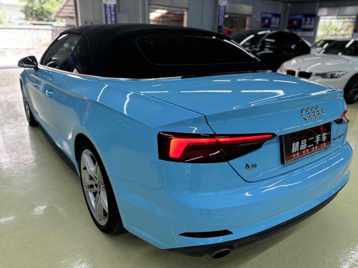 奧迪 奧迪A5  2020款 Cabriolet 40 TFSI 時尚型 國VI圖片