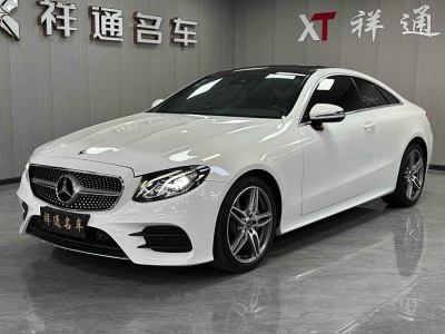 2017年8月 奔馳 奔馳E級(jí)(進(jìn)口) E 200 4MATIC 轎跑車(chē)圖片