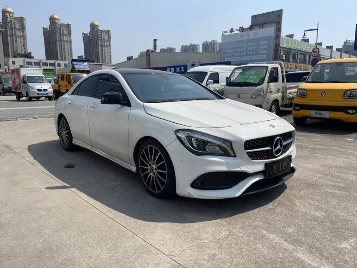 2018年6月奔馳 奔馳CLA級  2018款 CLA 220 4MATIC