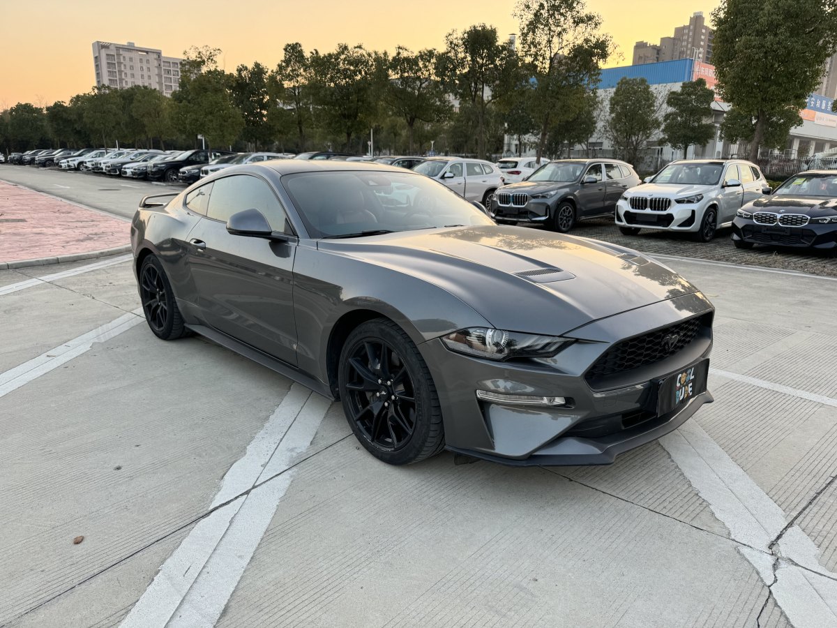 福特 Mustang  2021款 2.3L EcoBoost 黑曜魅影特別版圖片