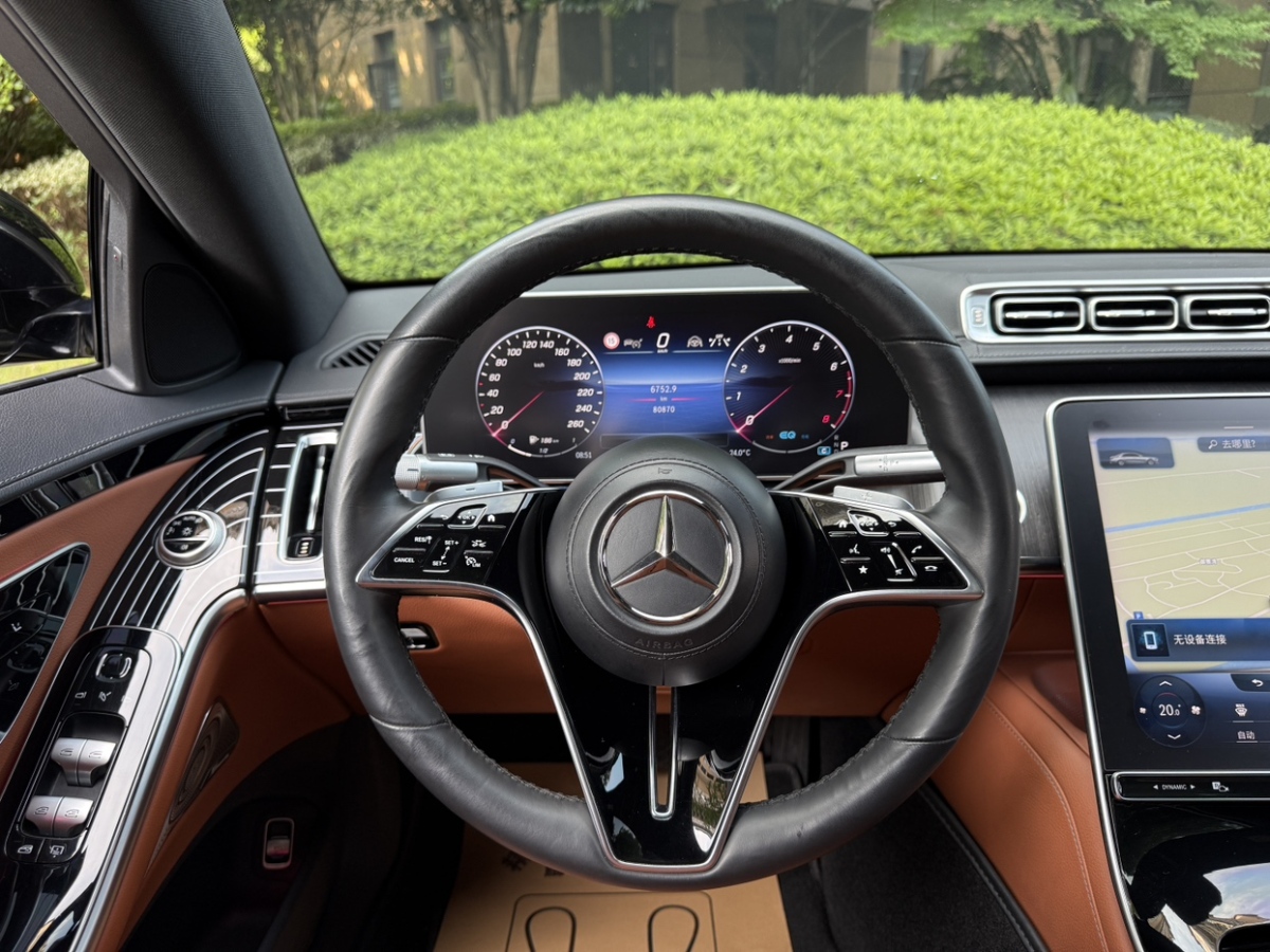 奔馳 奔馳S級  2021款 S 400 L 商務(wù)型圖片