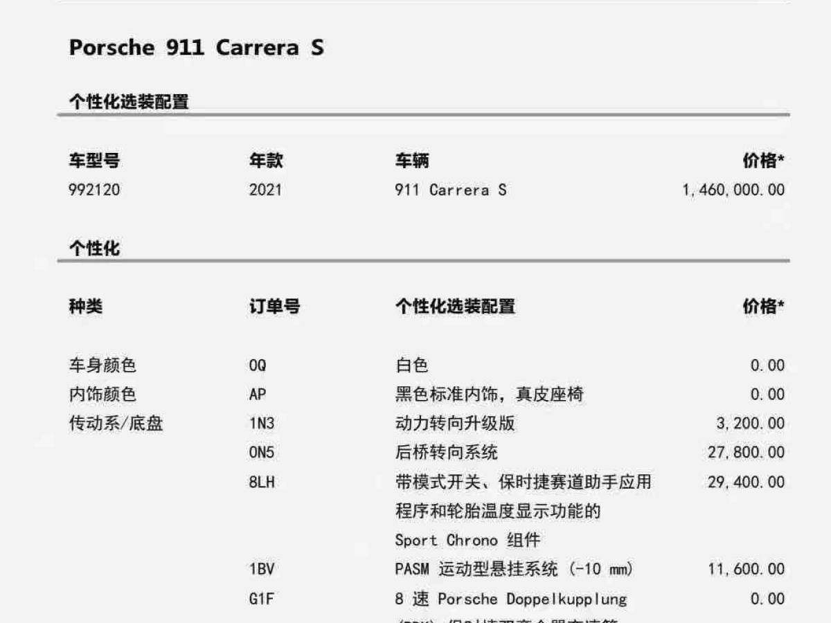 保時(shí)捷 911  2022款 Carrera S 3.0T圖片