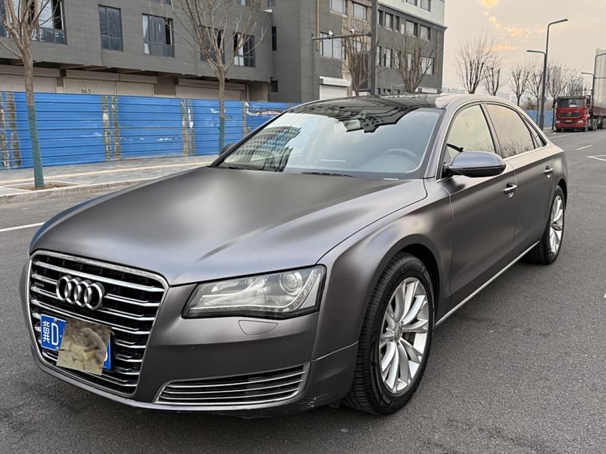 2014年6月奧迪 奧迪A8  2013款 A8L 45 TFSI quattro豪華型