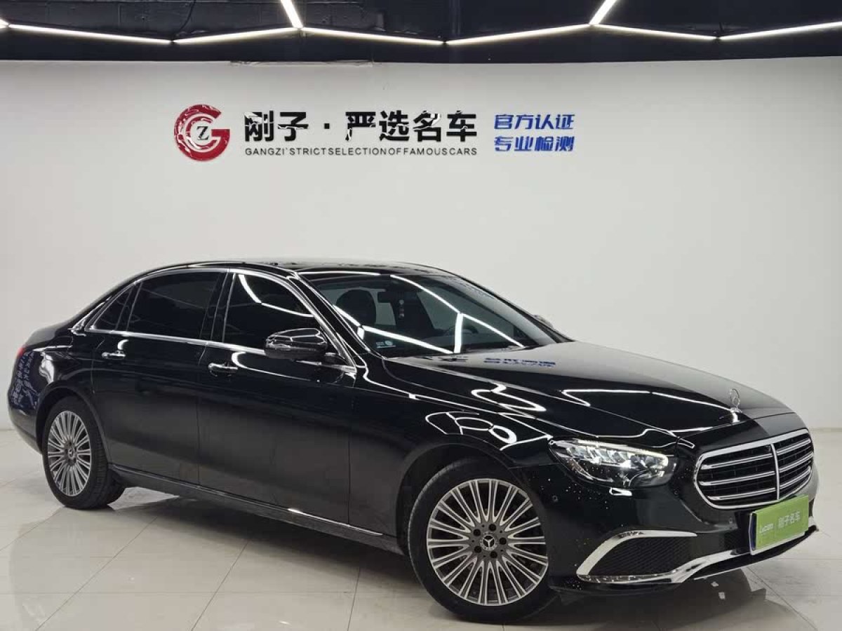 奔馳 奔馳E級  2022款 改款二 E 300 L 時尚型圖片