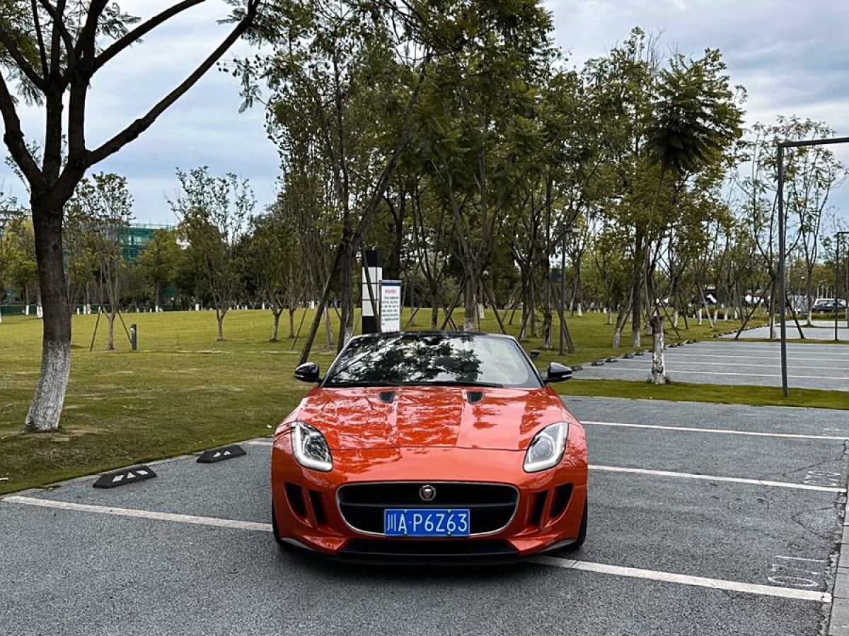 2017年6月捷豹 F-TYPE  2016款 3.0T 敞篷版