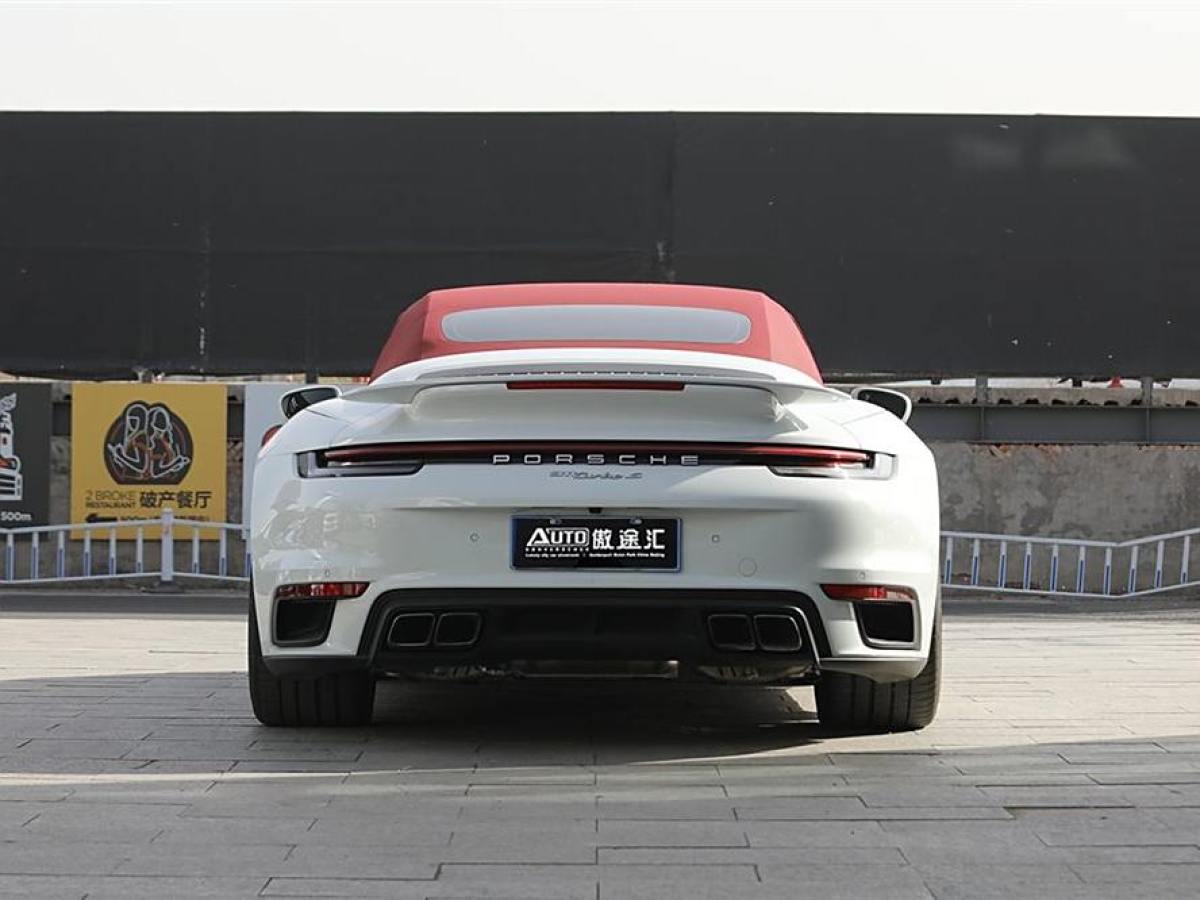 保時(shí)捷 911  2023款 Turbo S Cabriolet 3.7T圖片