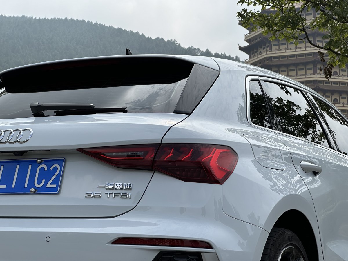 2022年1月奧迪 奧迪A3  2022款 Sportback 35 TFSI 時尚運動型