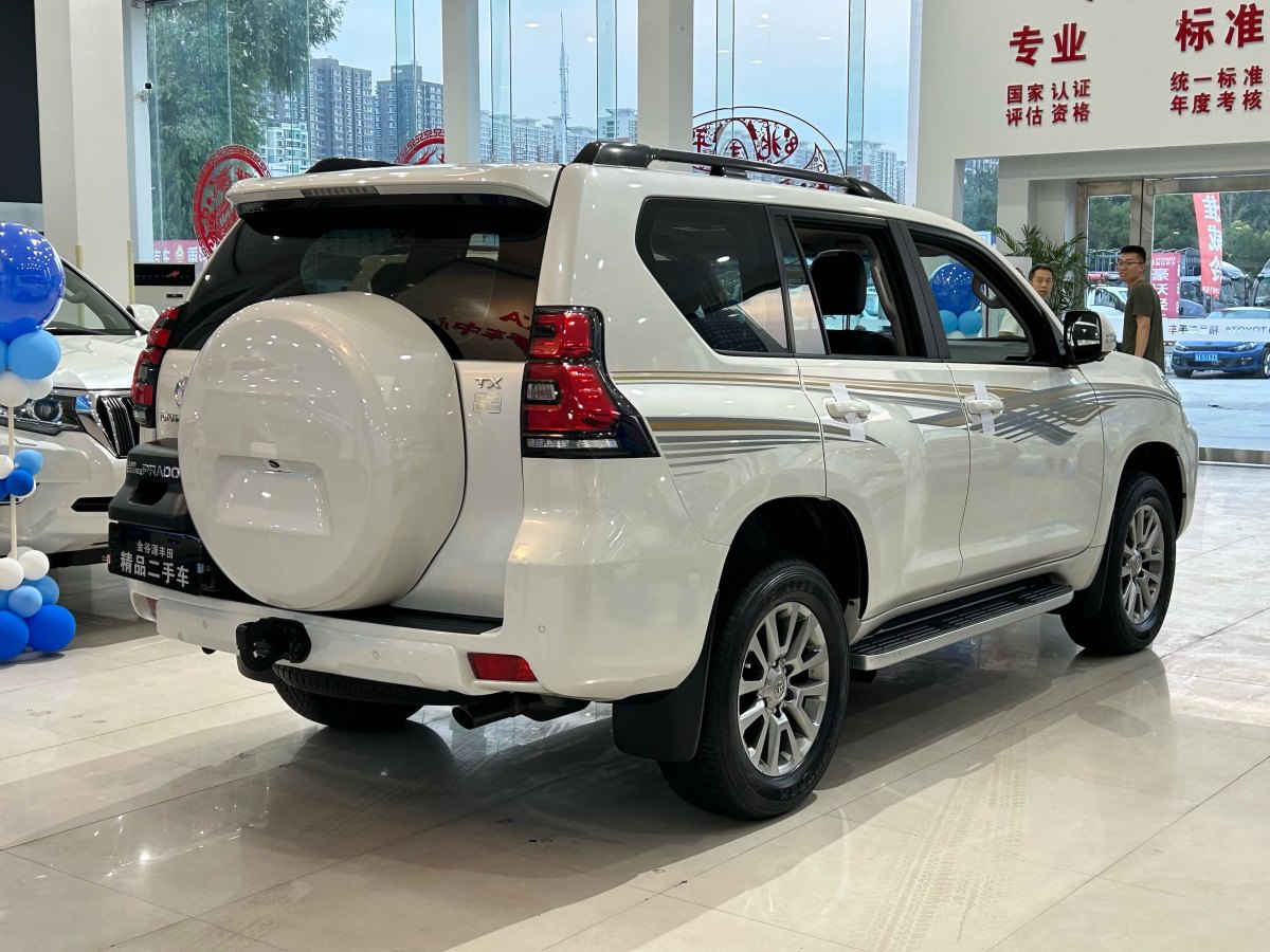 2020年12月豐田 普拉多  2018款 3.5L 自動TX-L后掛備胎