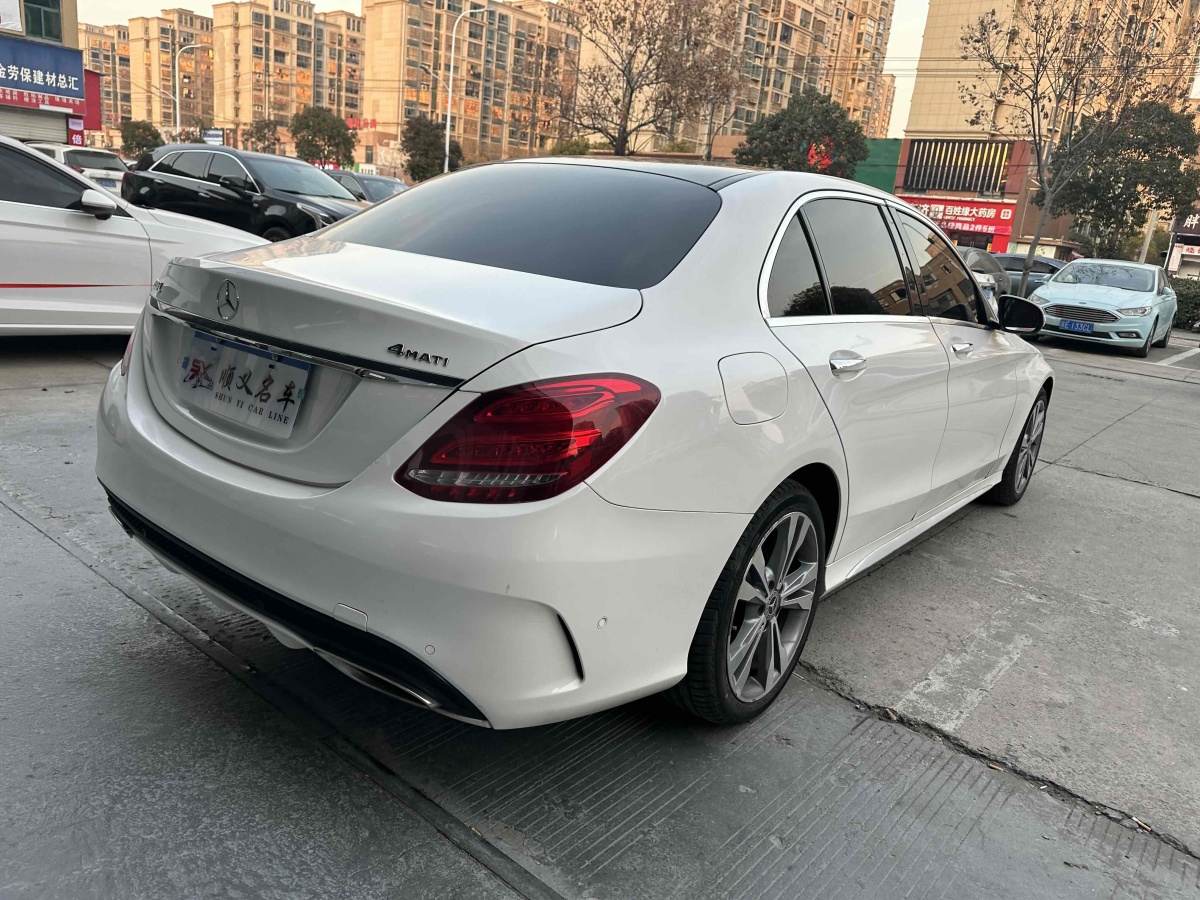 奔馳 奔馳C級(jí)  2018款 C 200 L 4MATIC 運(yùn)動(dòng)版圖片