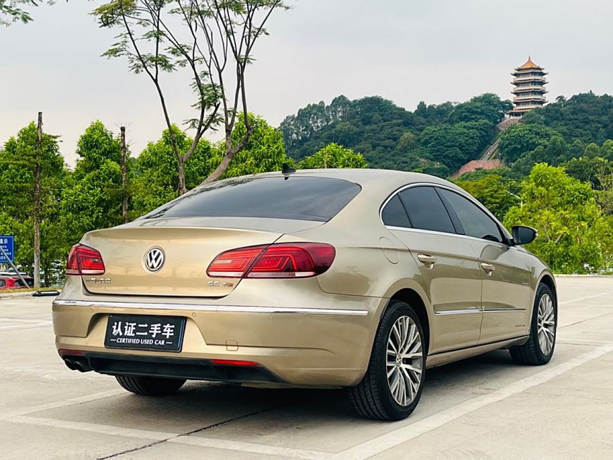 2016年10月大眾 一汽-大眾CC  2016款 1.8TSI 豪華型