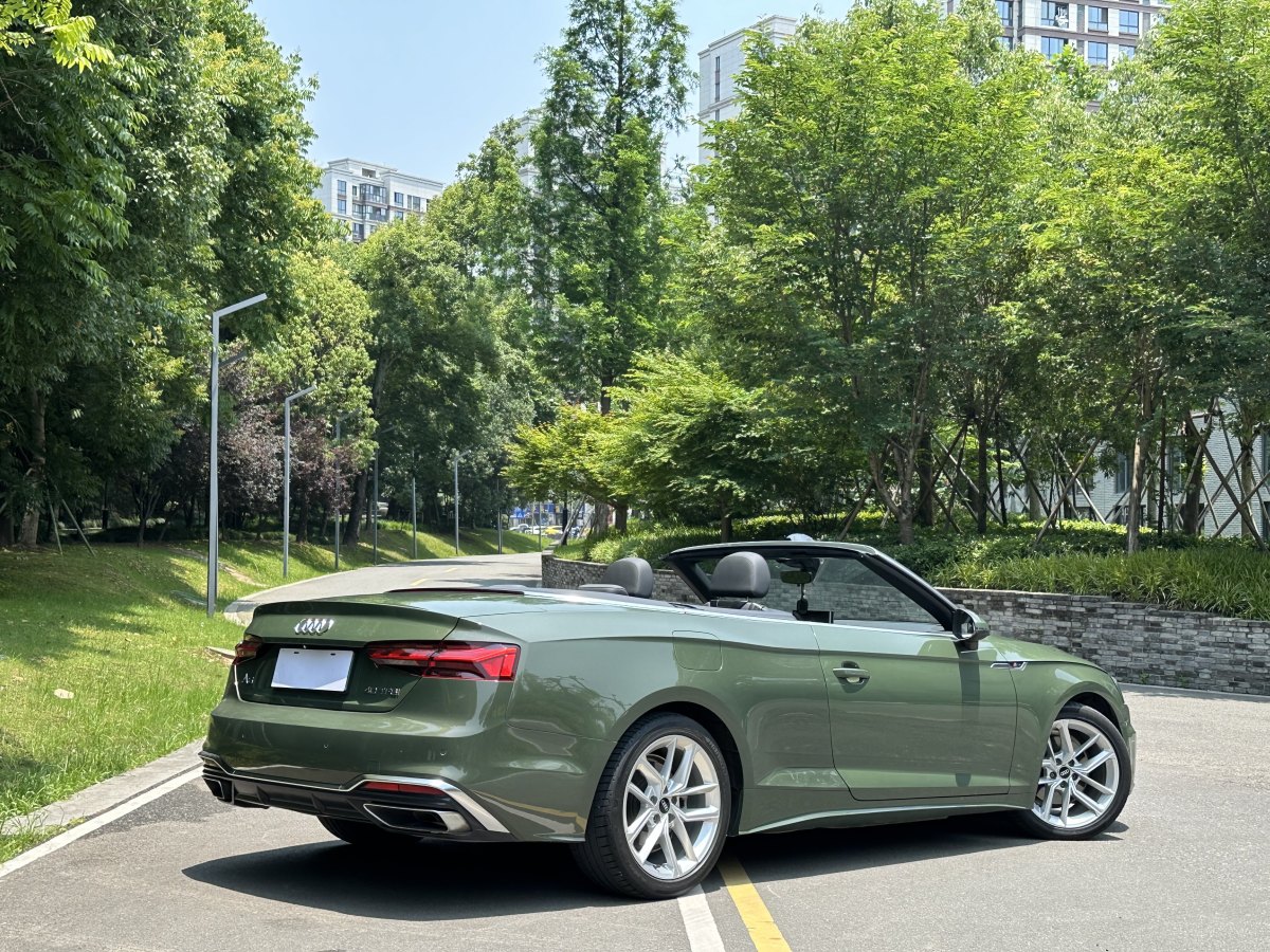 2021年7月奧迪 奧迪A5  2023款 Cabriolet 40 TFSI 時(shí)尚動(dòng)感型