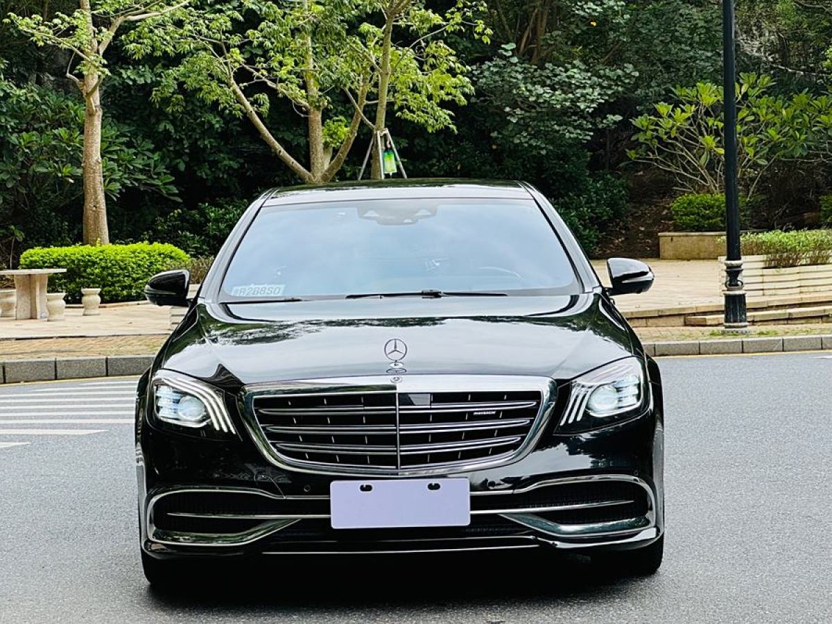 2018年7月奔馳 邁巴赫S級  2019款  改款 S 450 4MATIC