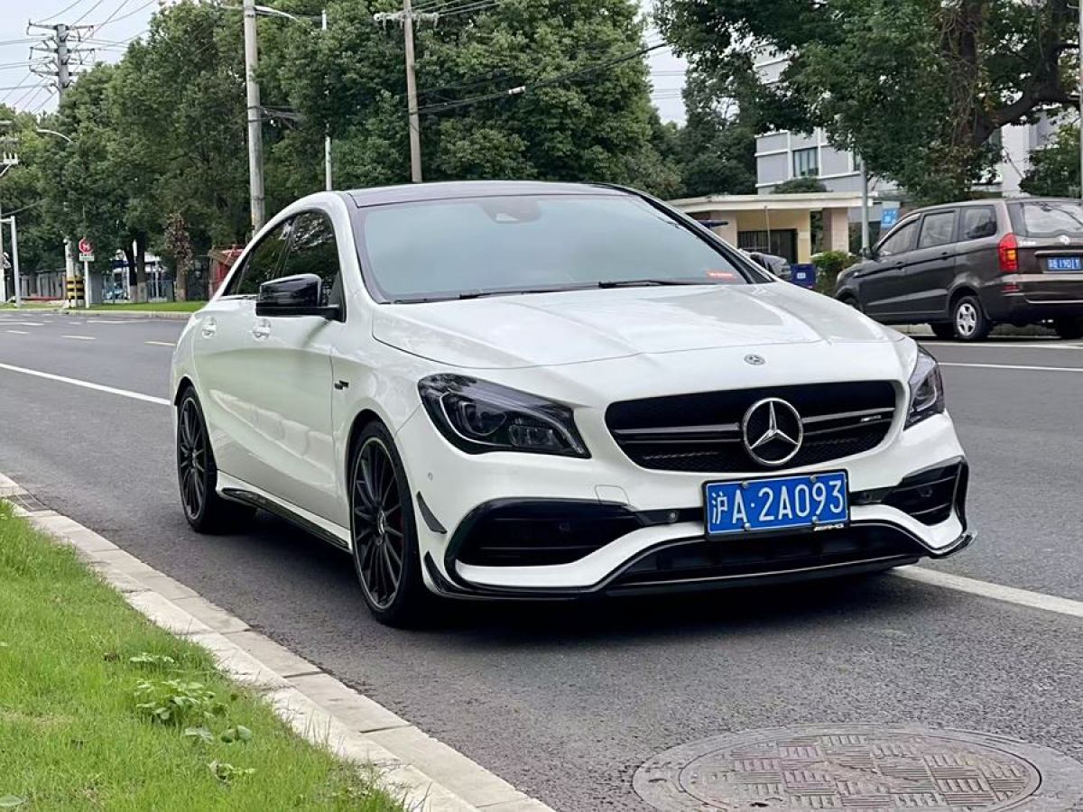 奔馳 奔馳CLA級AMG  2017款 改款 AMG CLA 45 4MATIC圖片