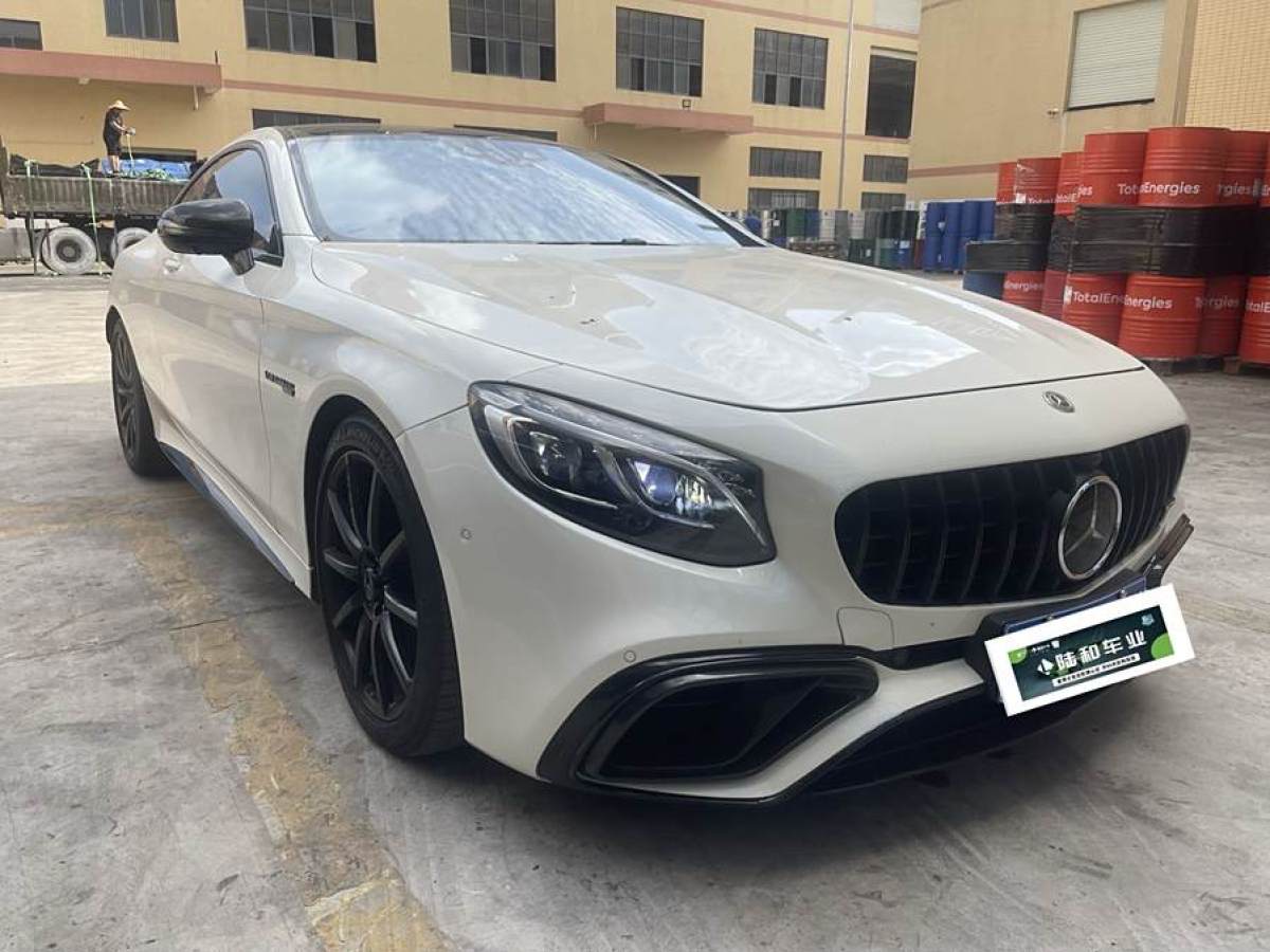 奔馳 奔馳S級(jí)AMG  2018款 AMG S 63 4MATIC+ Coupe圖片