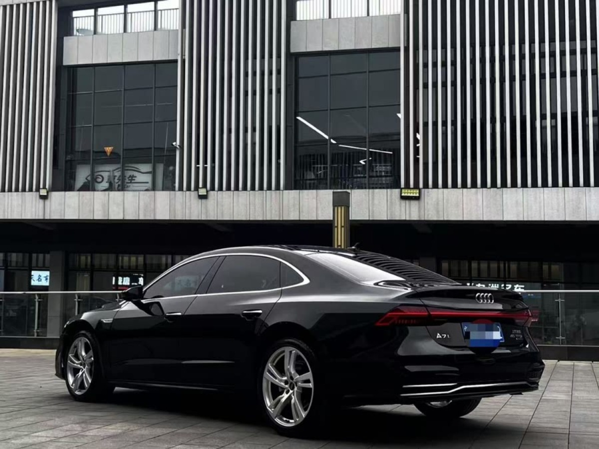 奧迪 奧迪A7L  2023款 45 TFSI quattro S-line 影武士版圖片