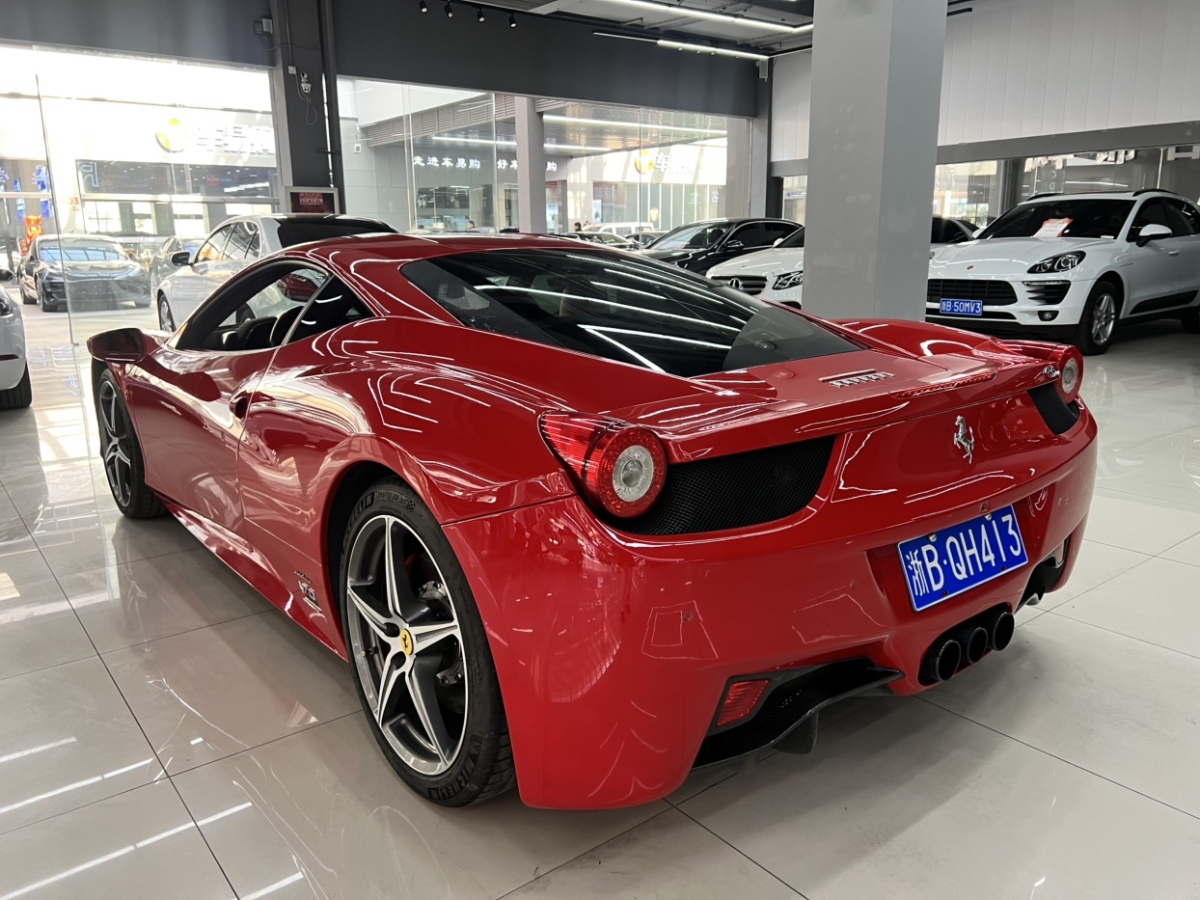 法拉利 458  2012款 4.5L Italia 中國(guó)限量版圖片