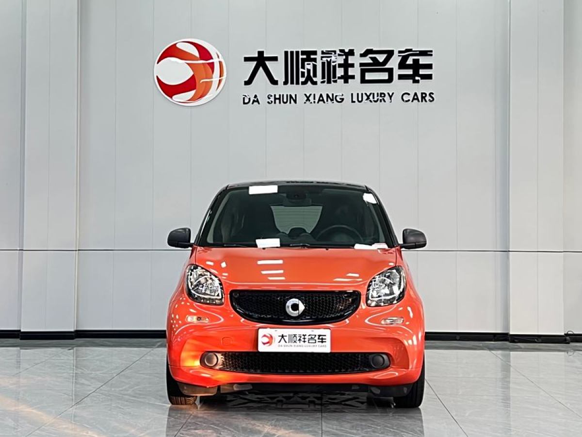 smart fortwo  2018款 1.0L 52千瓦硬頂激情版圖片