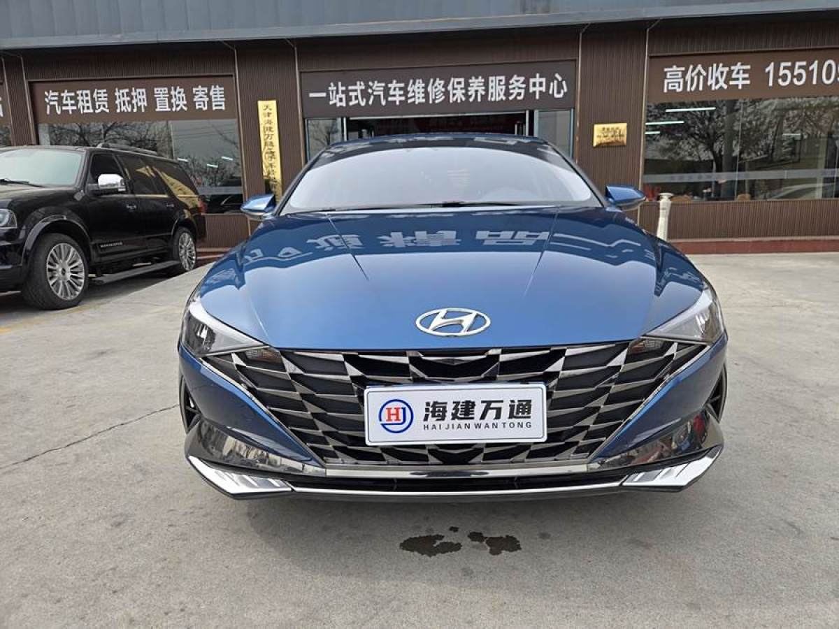 現(xiàn)代 伊蘭特  2021款 1.5L LUX尊貴版圖片