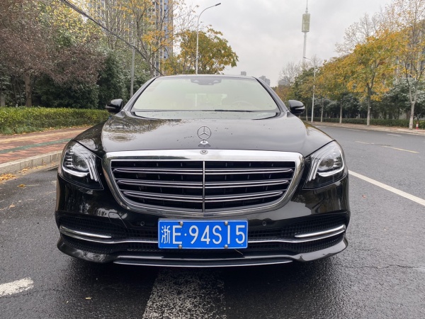 奔驰 奔驰S级  2019款 S 350 L 尊贵型