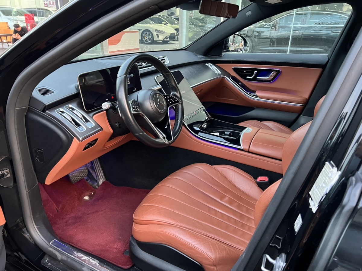 奔馳 奔馳S級  2021款 S 400 L 商務(wù)型圖片