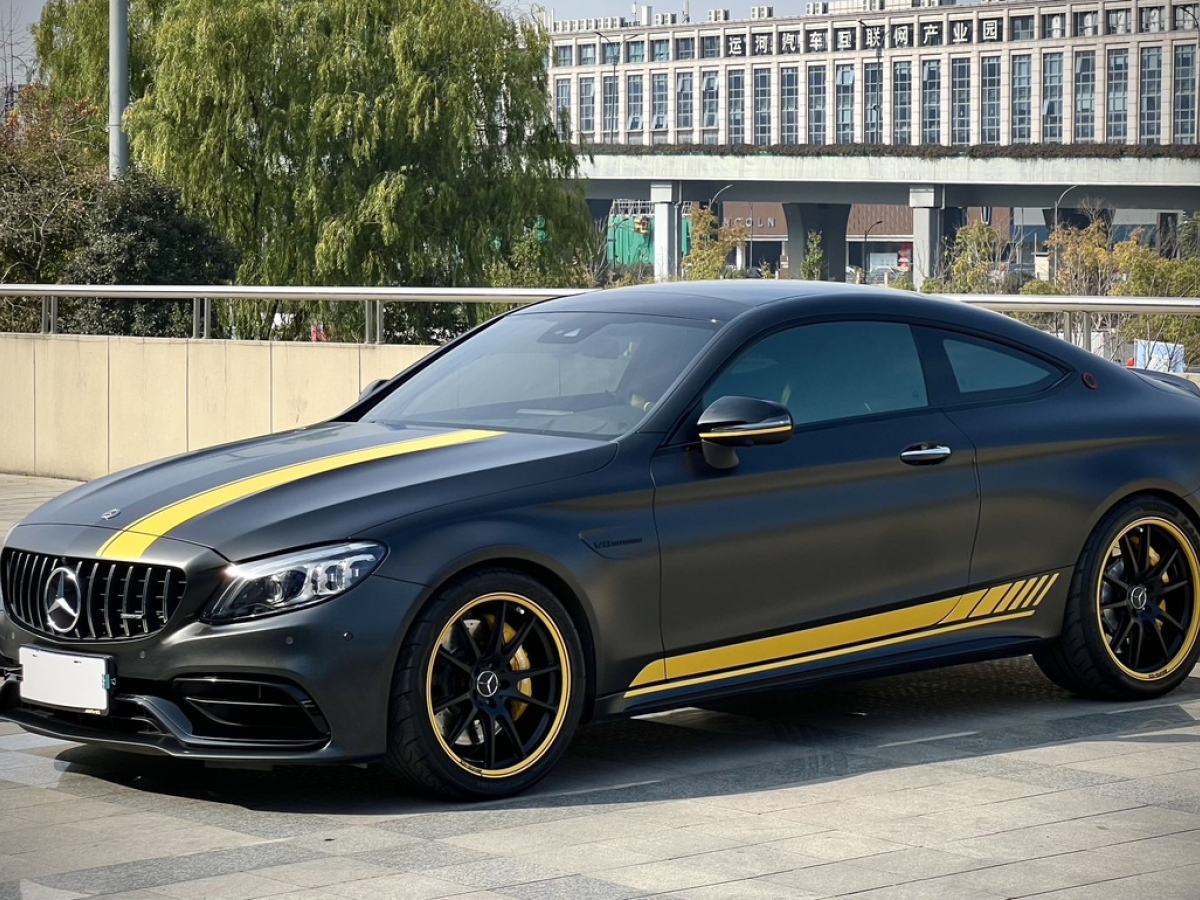 奔馳 奔馳C級AMG  2021款 AMG C 63 暗夜特別版圖片